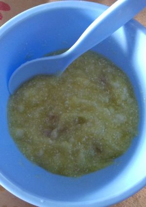 Foto resep Bubur ayam tahu - mpasi 6+ menu 4*