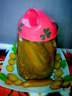 عکسی از دستور خیارشور خوشمزه