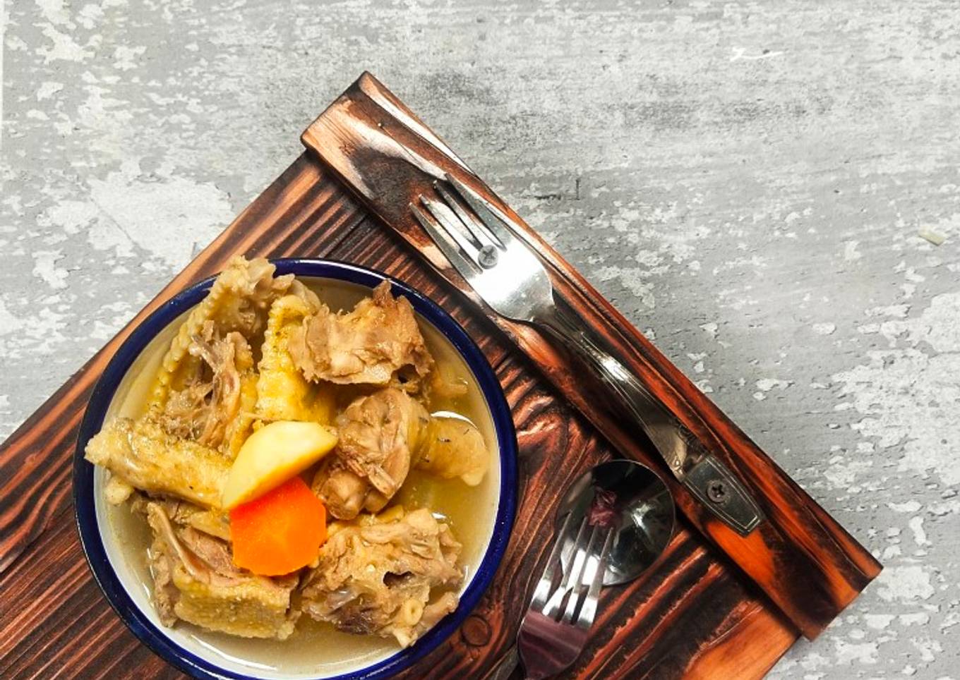 Sup Ayam / Sop Ayam Kampung simpel