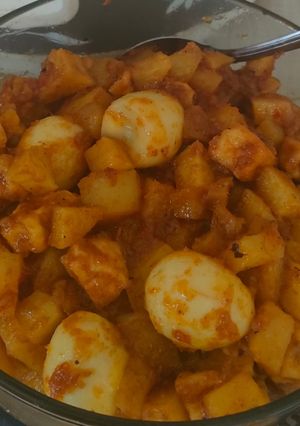 Foto resep SAMBAL GORENG KENTANG PUYUH TAHU ala anak kos