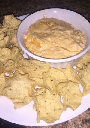 A picture of Simple Buffalo Chicken Dip.