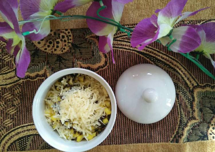 Jagung kukus keju coklat
