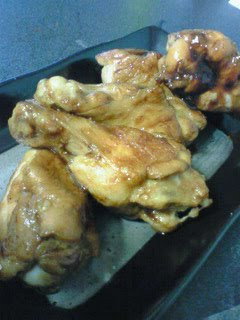 A picture of Sweet & Spicy Chicken Drums.