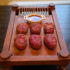 A picture of Railway Vegetable Cutlet.