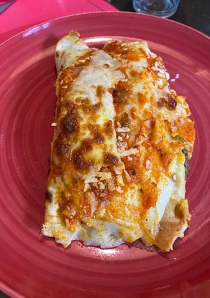 Una foto de Canelones de carne y muzzarella!!
