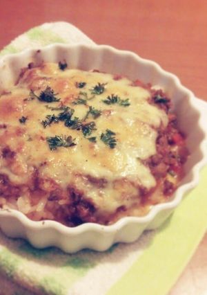 A picture of Simple Meat Sauce Doria in 5 Minutes.