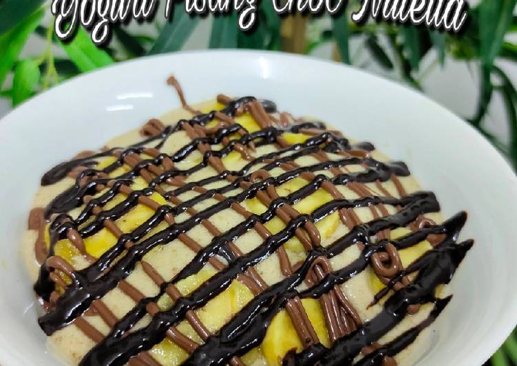 Yogurt Pisang Choc Nutella