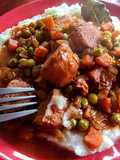 Estofado de pollo (versión ligera)