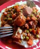 Estofado de pollo (versión ligera)