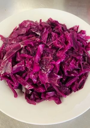 Foto resep Boiled Red Cabbage / Kubis Ungu