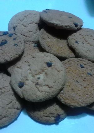 A picture of Soft and Chewy Chocolate Chip Cookies.