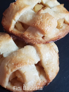 Una foto de Galletas con manzana