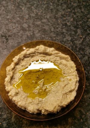 صورة لوصفة متبل باتنجان او بابا غنوج