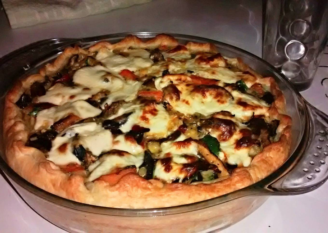 Roasted Vegetables Pie