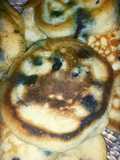 Fluffy homemade Bluberry pancakes