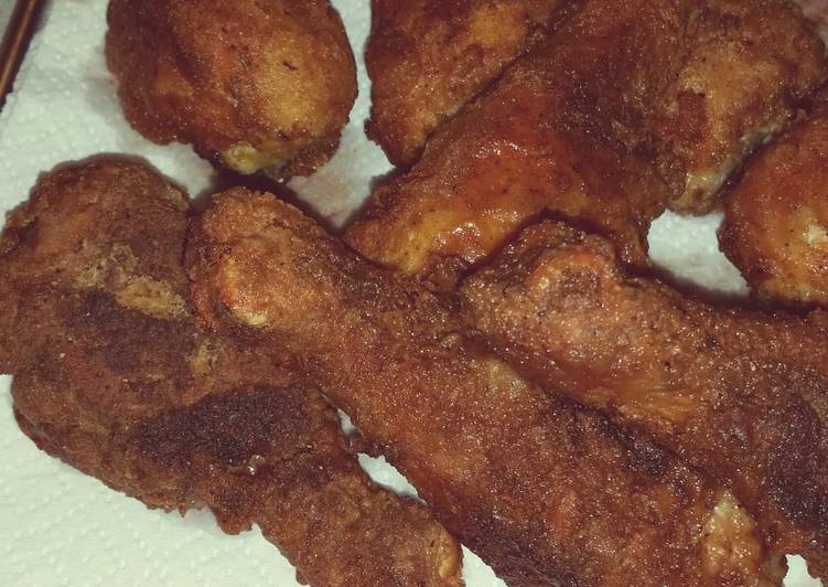 Recipe of Favorite Spicy Buttermilk Fried Chicken