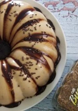 A picture of Coffee and Cream Cheese Jelly.