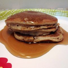 cinnamon brown sugar pancakes A picture of cinnamon brown sugar pancakes.