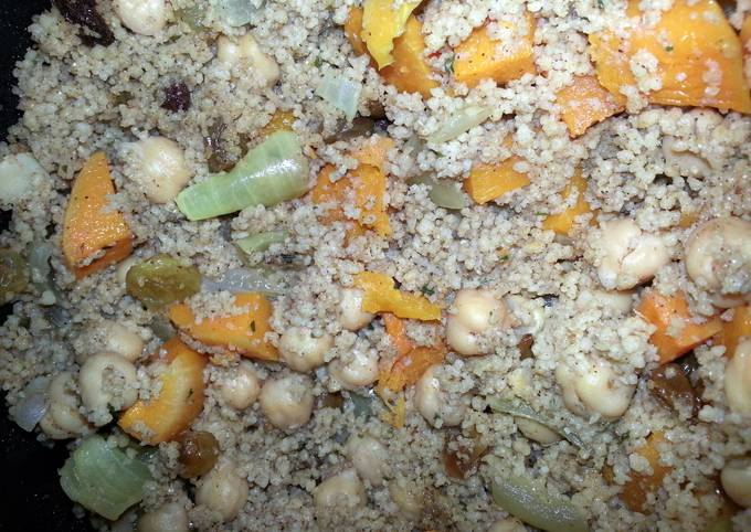 Easiest Way to Prepare Perfect Moroccan Couscous with Butternut Squash