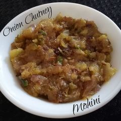 A picture of Onion chutney.