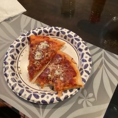 A picture of Ac’s Homemade Pepperoni Pizza.