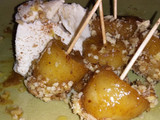 Plátano con nueces y canela