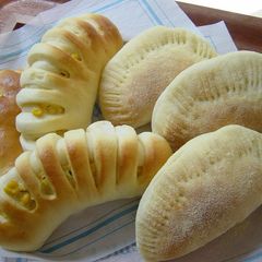 A picture of Corn Bread Using a Bread Maker (2 Varieties).