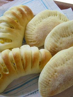 A picture of Corn Bread Using a Bread Maker (2 Varieties).
