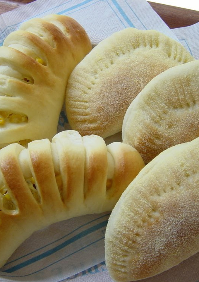 A picture of Corn Bread Using a Bread Maker (2 Varieties).