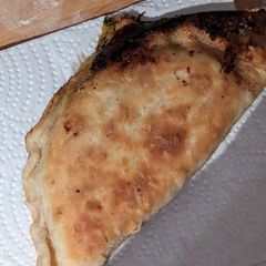 A picture of Brie and Mango Empanadas.