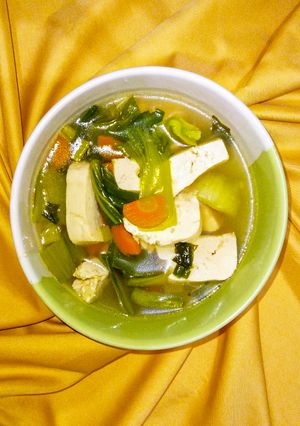 Foto resep Sup Tahu putih pokcoy