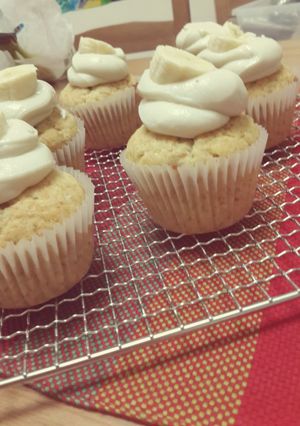 A picture of Banana cupcake.