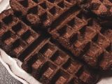 Waffles veganos de avena y chocolate 🍫