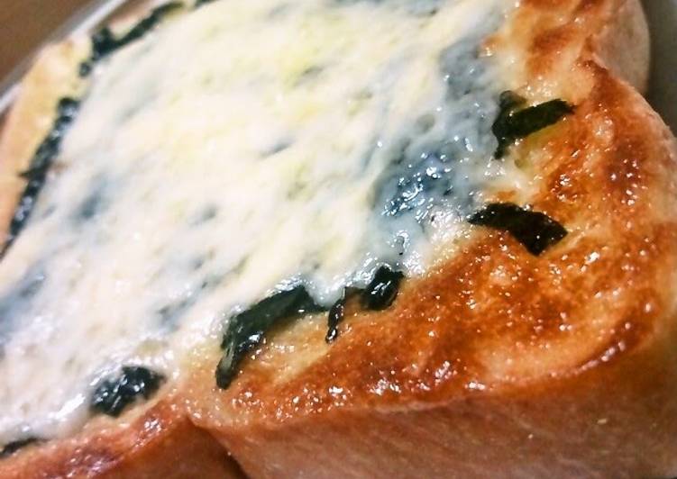 Step-by-Step Guide to Make Super Quick Homemade Nori-Wasabi &amp; Mayonnaise Toast