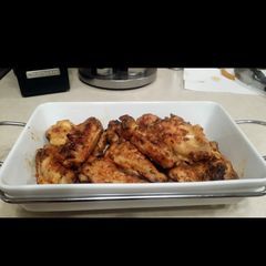 A picture of Angel's Chick Parm Wings.