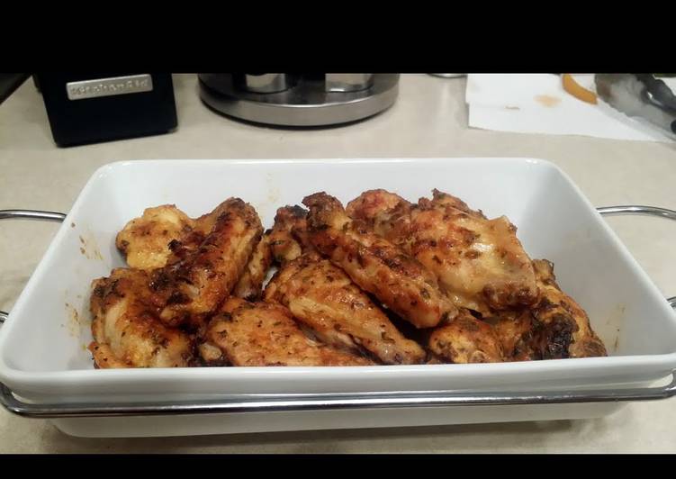 Recipe of Homemade Angel&#39;s Chick Parm Wings