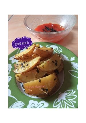 Foto resep Potato wedges (kentang panggang)