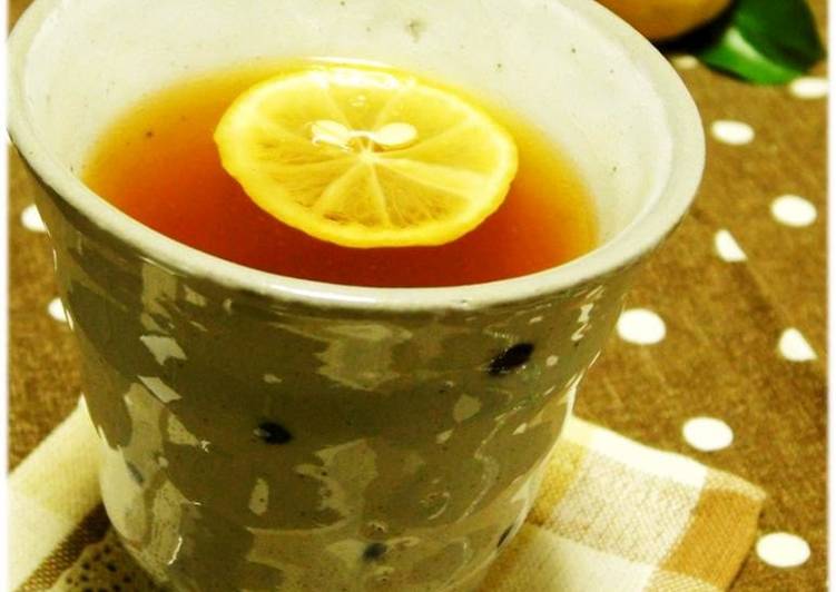 Recipe of Award-winning Whole Yuzu Tea