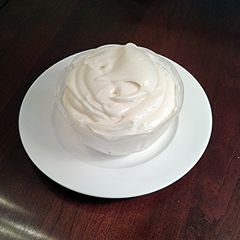 A picture of Vanilla Buttercream Cream Cheese Frosting.