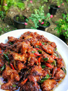 Foto resep Ayam Lada Hitam