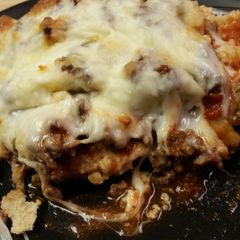 Gluten-free Deep Dish Pizza A picture of Gluten-free Deep Dish Pizza.