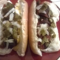 A picture of Bacon Wrapped Hotdogs.