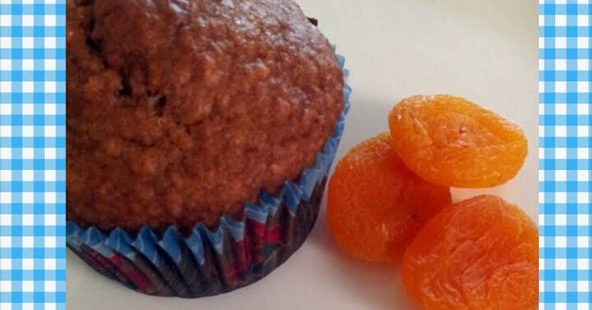 Apricot bran muffins Recipe by steph199267 Cookpad
