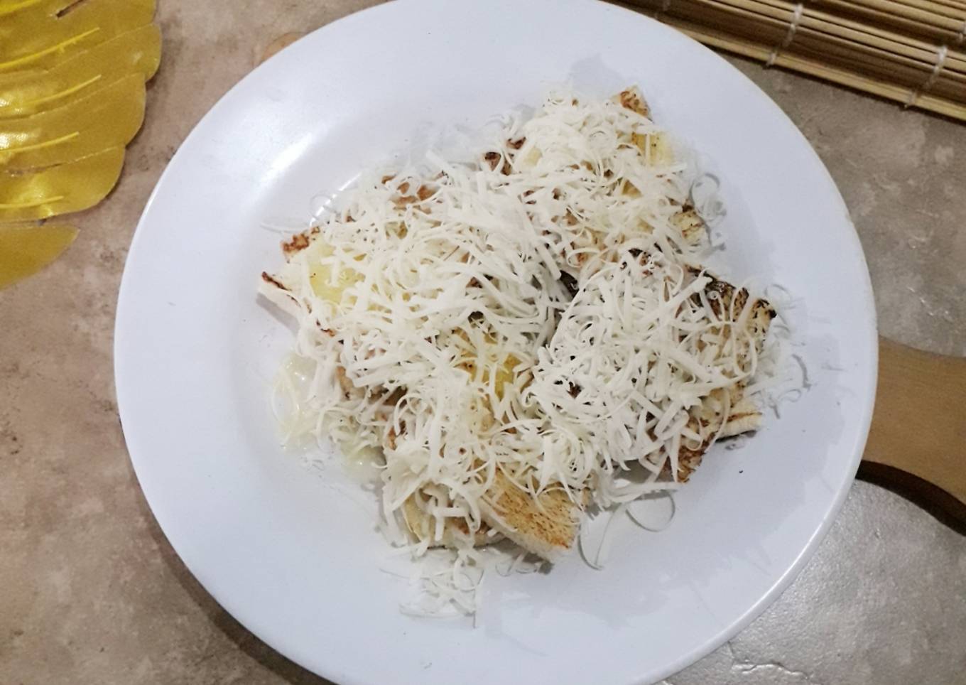 Roti bakar keju