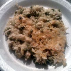A picture of Chicken Potato Chip Casserole.