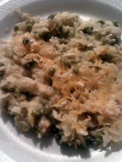 A picture of Chicken Potato Chip Casserole.