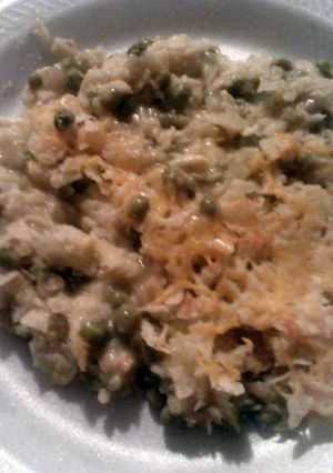 A picture of Chicken Potato Chip Casserole.
