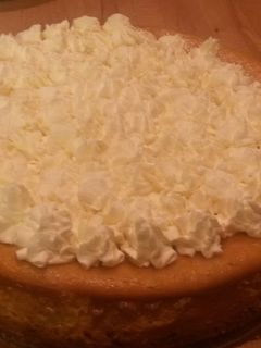 A picture of Robin's Pumpkin Cheesecake.