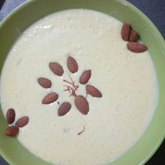 A picture of Shahi phirni.