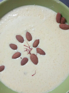 A picture of Shahi phirni.